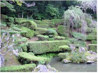 益田市観光名所・・医光寺公園(雪舟庭園)です